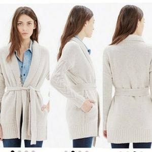 Madewell Merino Wool Cardigan Sweater